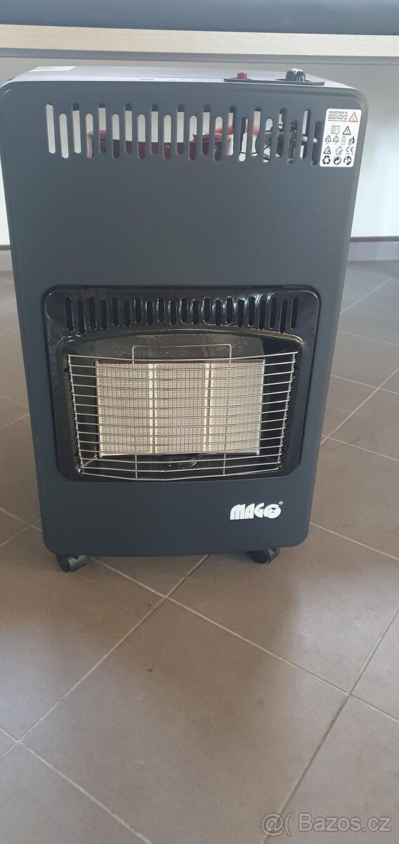 Zánovní kamna na plynovou bombu POHODY