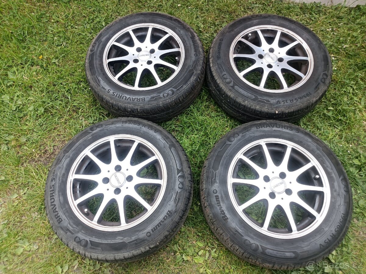 Alu kola DEZENT 6.5 Jx15H2,ET 38,R 15