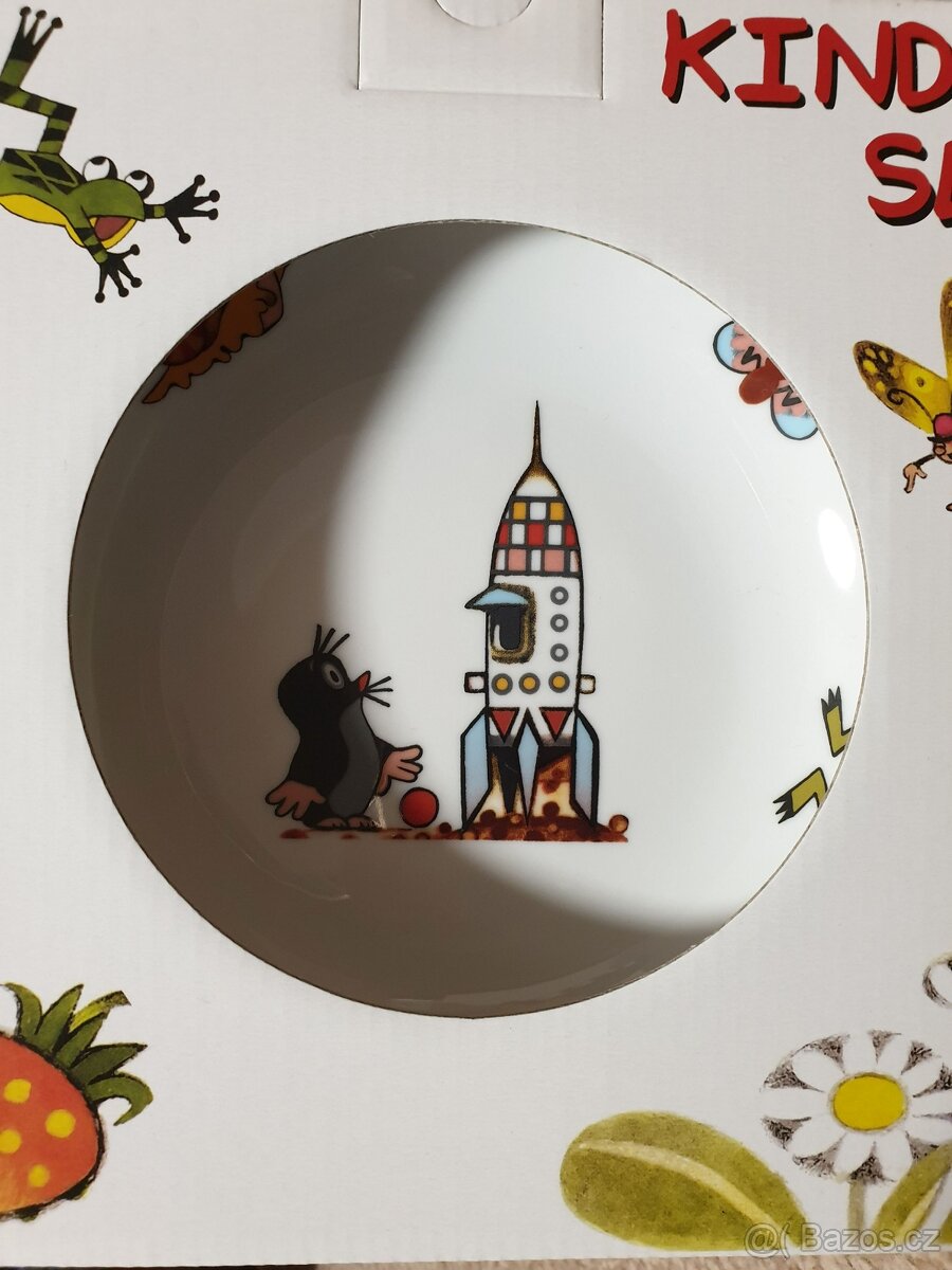 Dětská jídelní souprava - Krteček a raketa