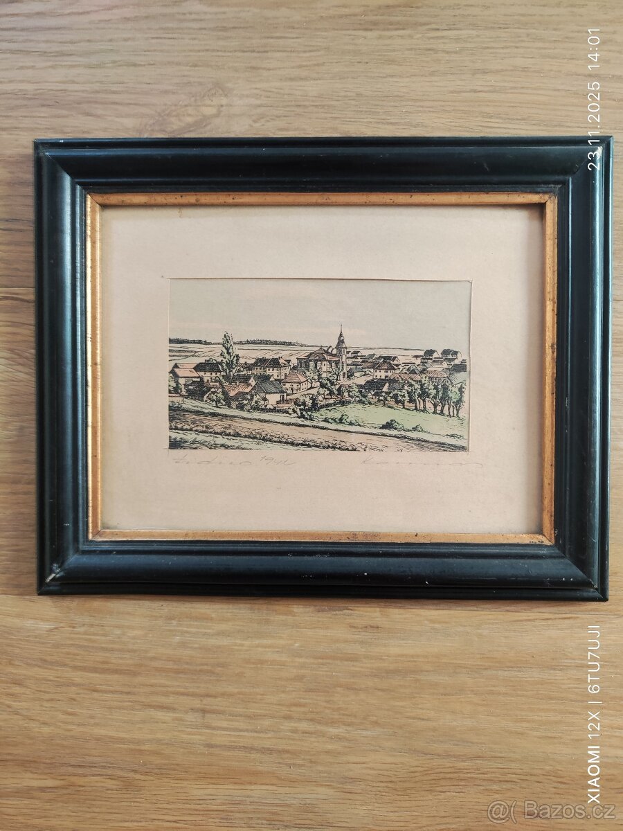 PRODÁM OBRÁZEK...LIDICE r.1942