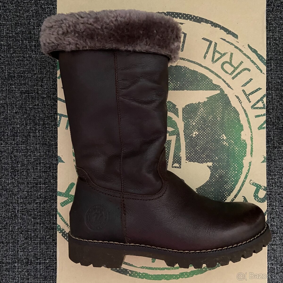 Dámské dívčí zimní kožené boty kozačky Panama Jack vel. 36