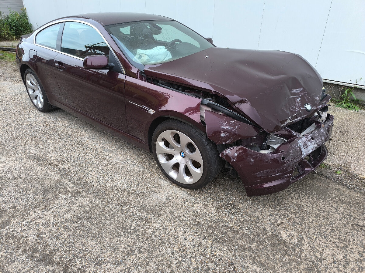 Bmw e63 650i 270kw veškeré náhradní díly z vozu