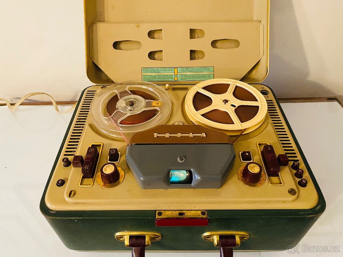 Kotoučový magnetofon Tesla Sonet Duo, rok 1959-64