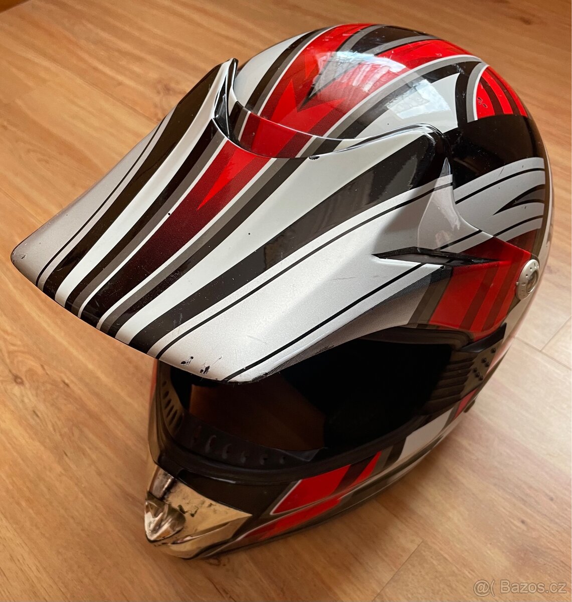 Přilba motocrossová velikost L 60cm