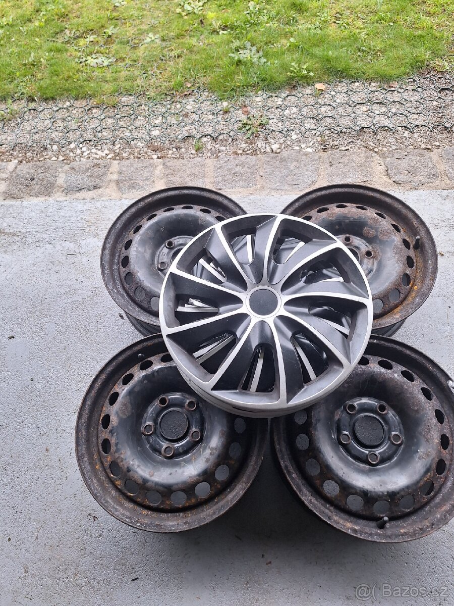 4ks Vw, škoda disky 15"