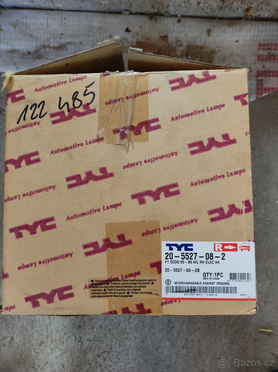 Světlomet pravý Scudo 1