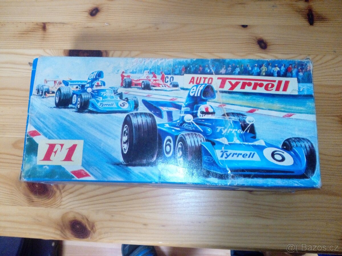 Staré hračky Formule Tyrrell F1-ITES