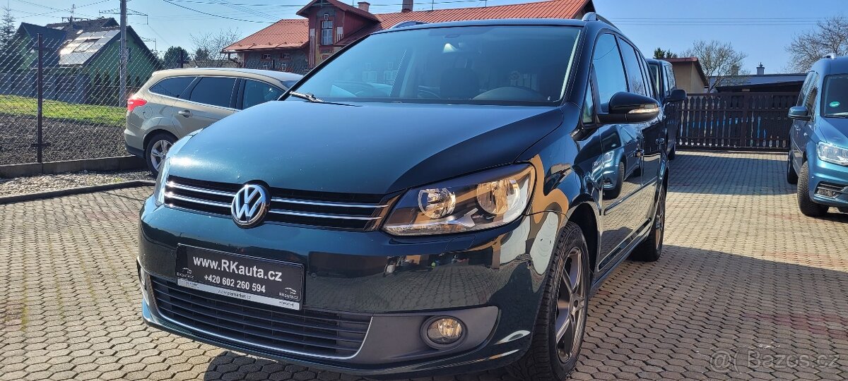 VW Touran 1,2 TSi 77kW benzín 7.místný Comfortline/Cup