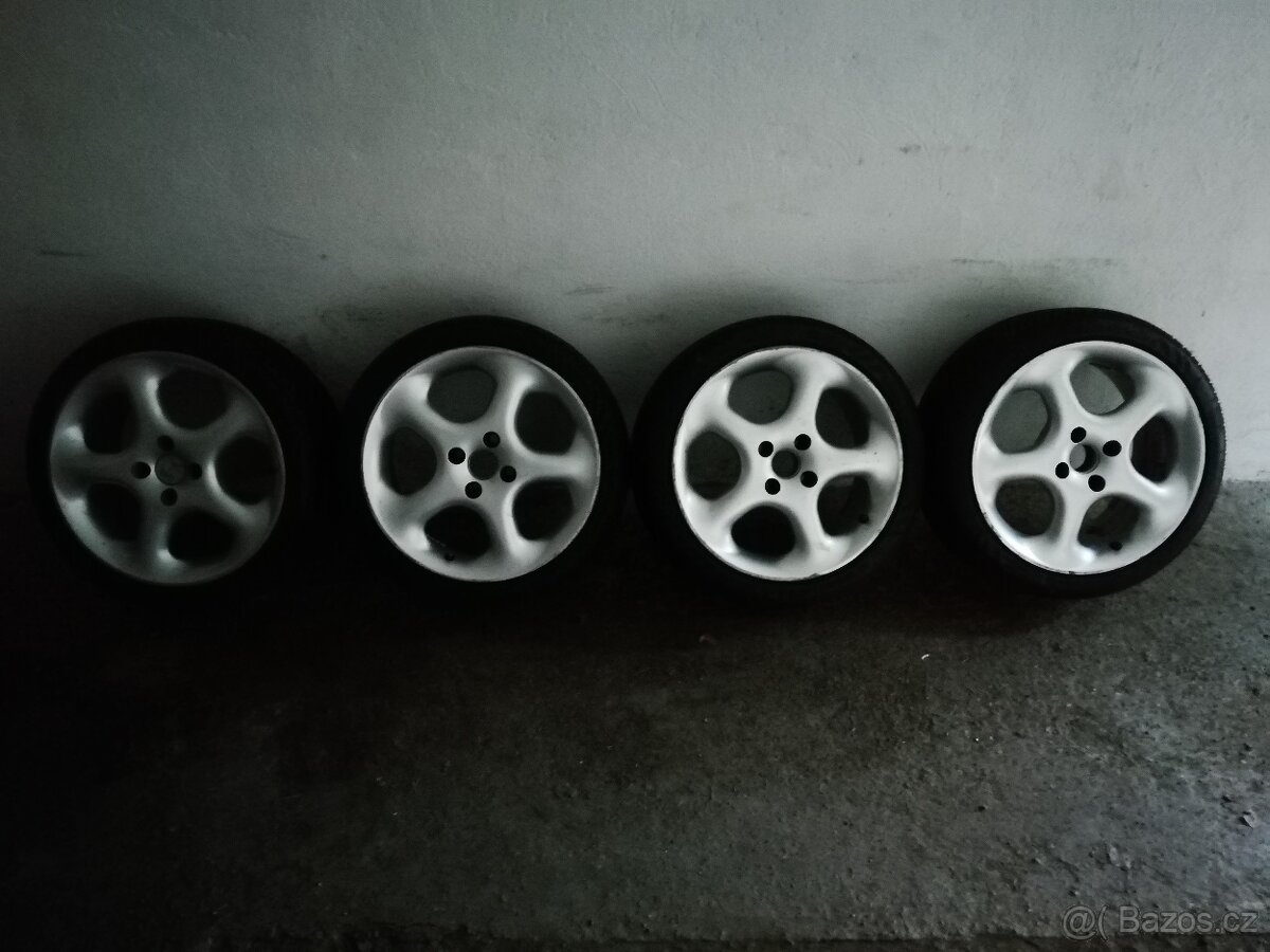 Nabídka - Alu kola 4x100 R16 s pneu 205/40