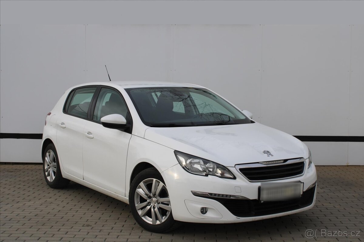 Peugeot 308 1.6 HDI 73kW SERVISNÍ KNIHA ČR (2017)