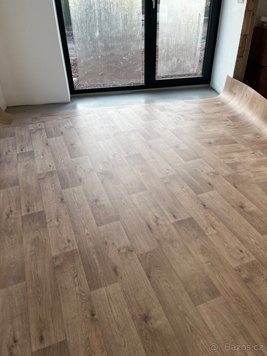 Prodám zcela nové lino PVC vinyl Gerflor 5,8 m x 4m