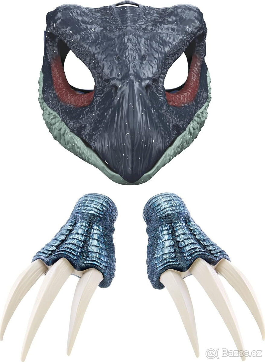 Dinomaska Therizinosaurus s drápy