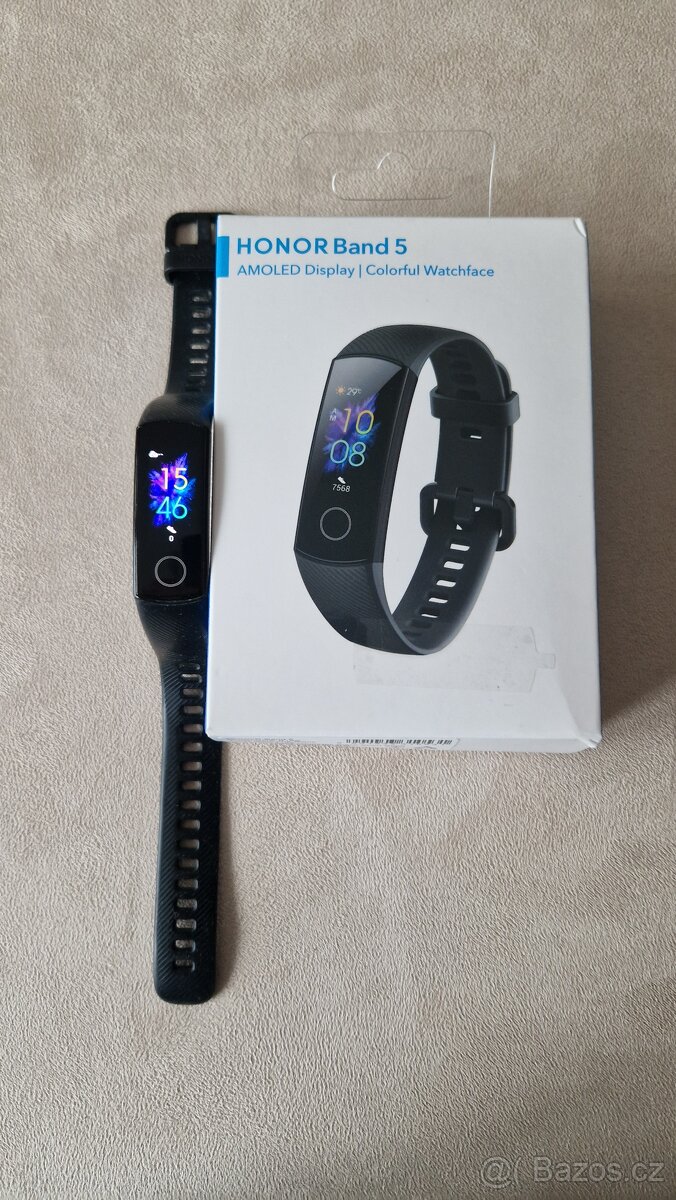 Chytrý náramek HONOR Band 5 Černý