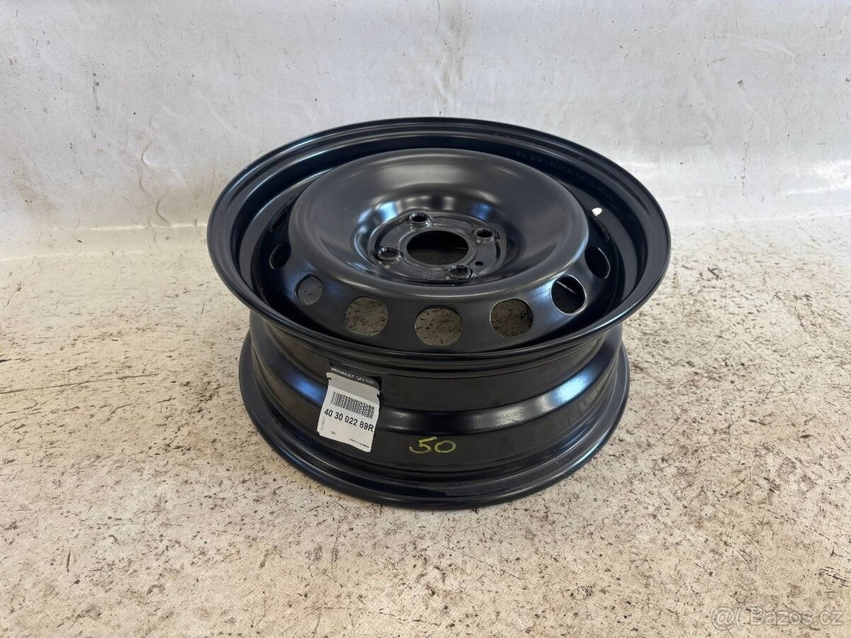 Plechový disk 15" nový Renault, Dacia (50)