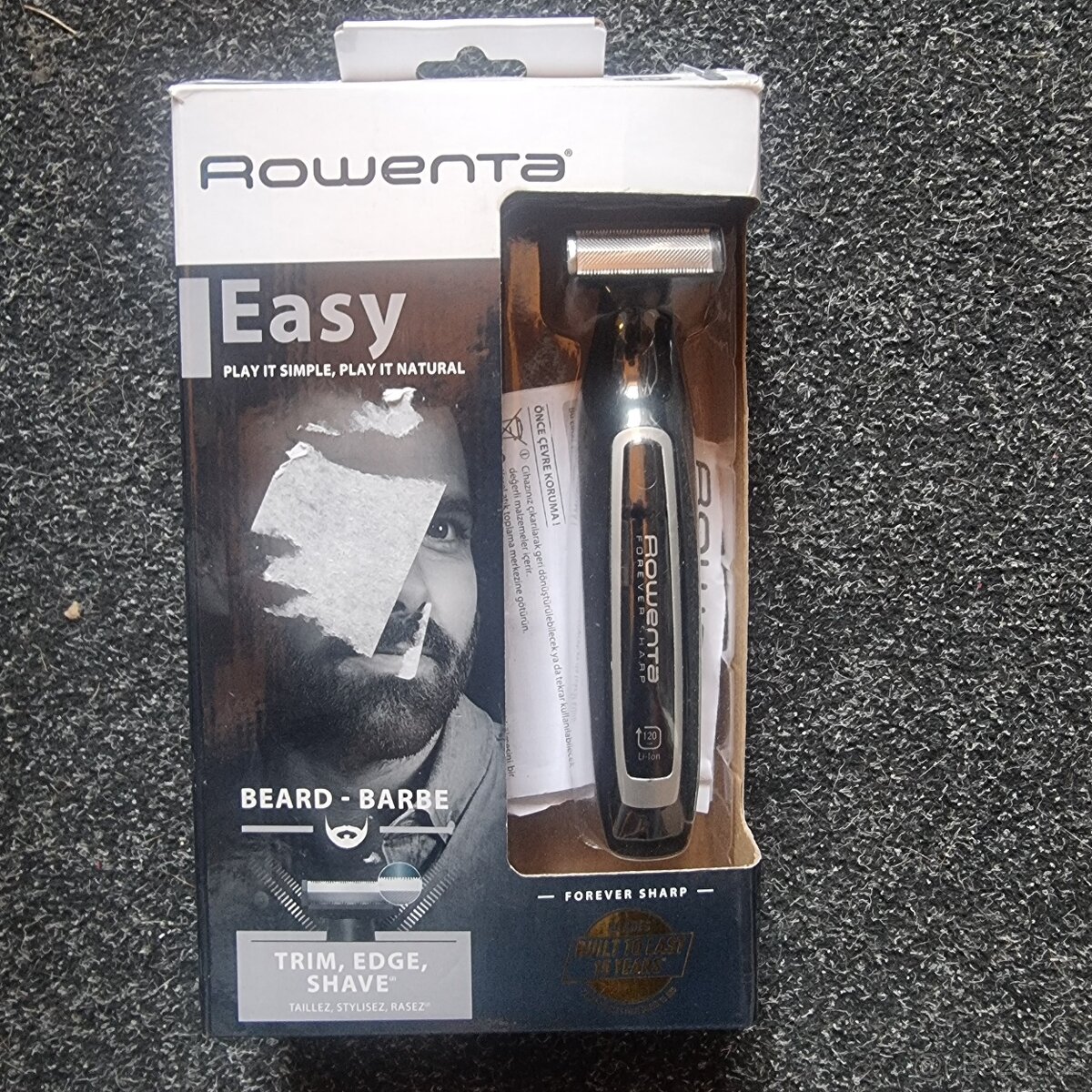 Rowenta Forever Sharp TN6000F5, rozbaleno