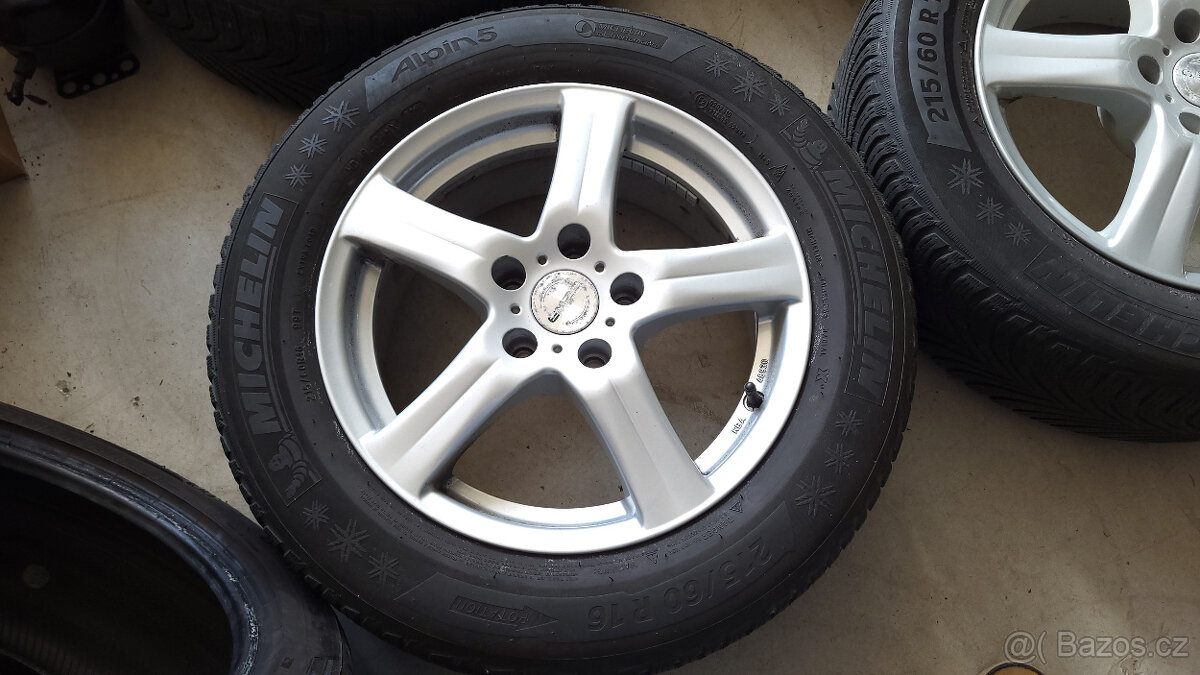 Krásná zimní ALU kola 16" 5x112 Karoq,Superb 3,Passat B8