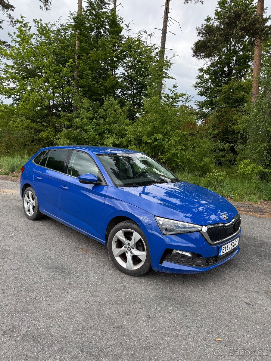 Škoda Scala 1.6 TDI 85kW, 53t km 2020, Tažné, DPH