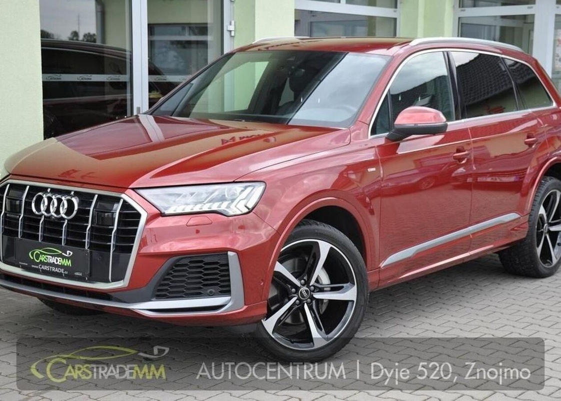 Audi Q7 50TDI Q S-LINE TAŽNÉ AIR 1M ČR