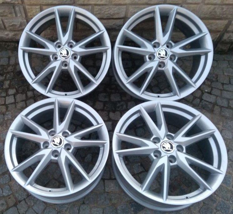 18"-NEPOUŽITÉ ALU LITÉ-DISKY 5x112 SUPERB-3 +KAROQ