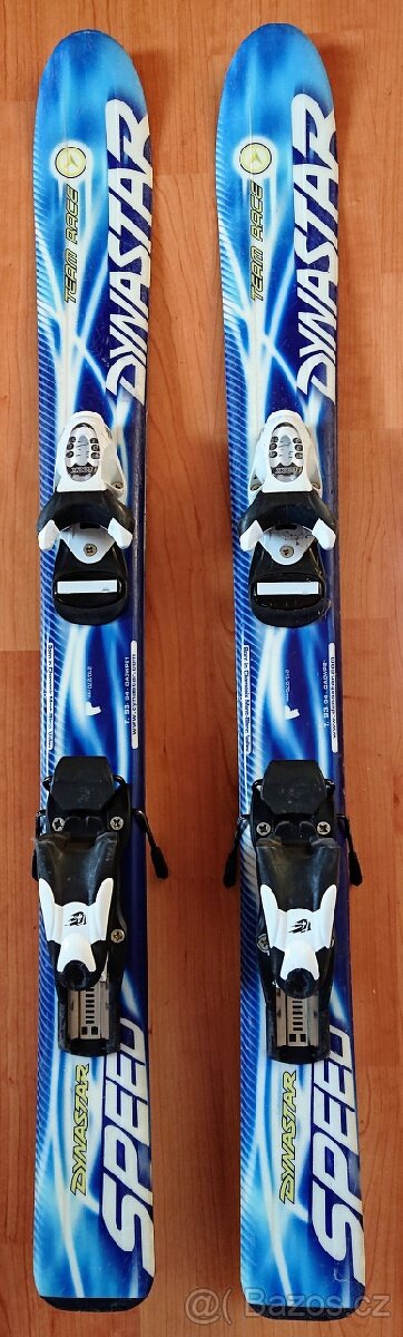 Dětské lyže DYNASTAR 110 cm s vázáním