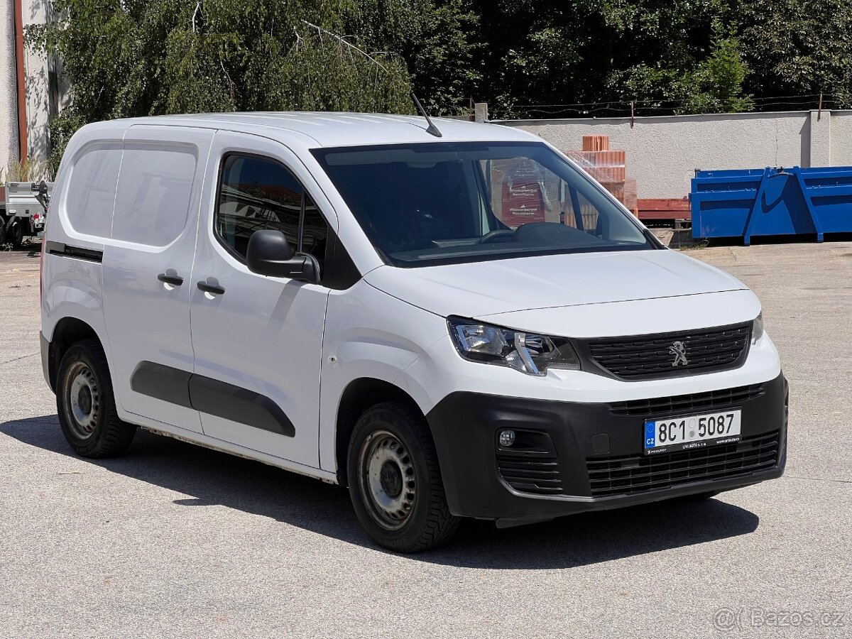 Peugeot Partner 1.6hdi 73kw 2019 Nová stk, odpočet DPH