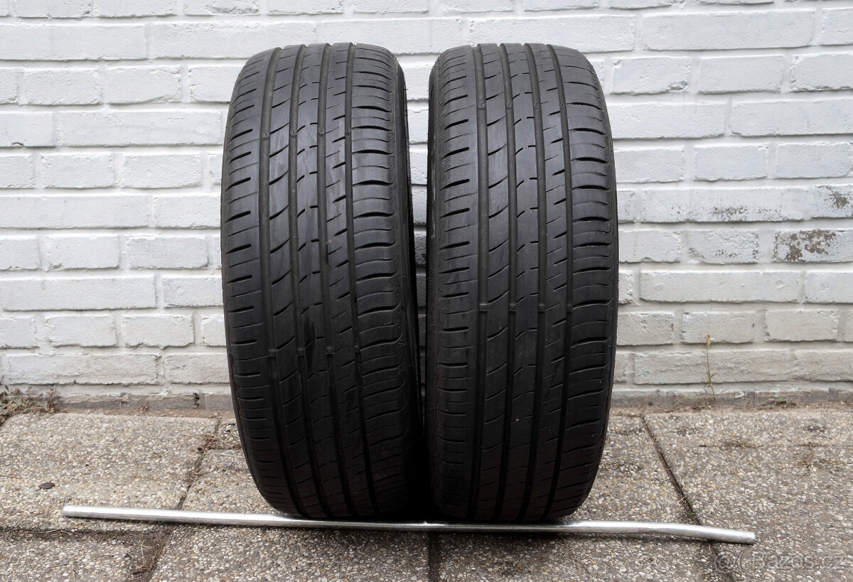 2x letní pneumatiky R19, Nexen 235/50 R19 99V vzorek nad 5mm