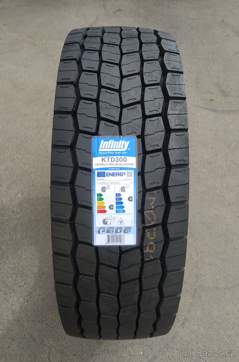 315/70 R22,5 Záběrové Infinity 315/70/22,5