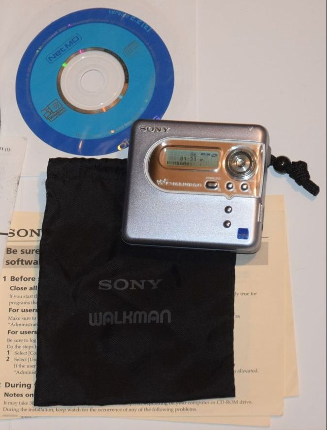 Minidisc walkman SONY MZ NH600D, NetMD, HI MD, MDLP