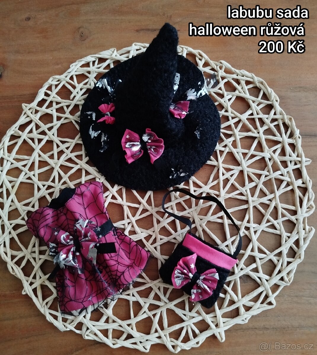 Labubu sada oblečků halloween