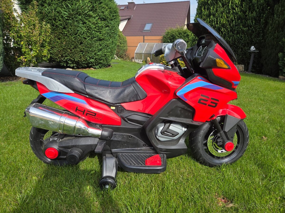 Dětská elektrická motorka