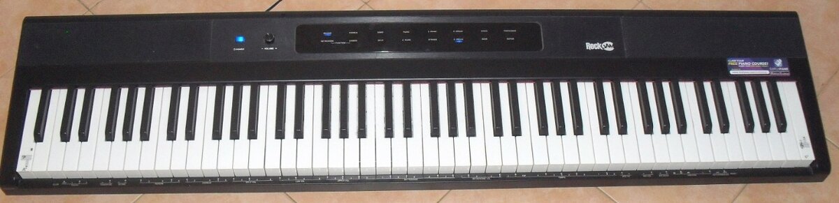 Digitální piano RJ88DP (přehrává MP3)