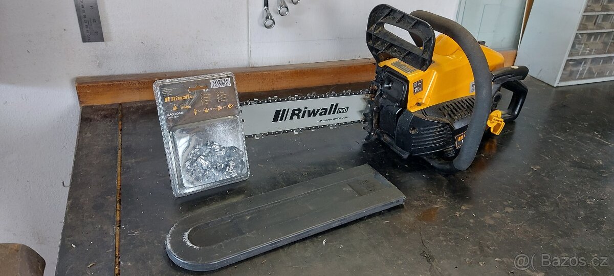 benzínová pil Riwall PRO PRCS 3835