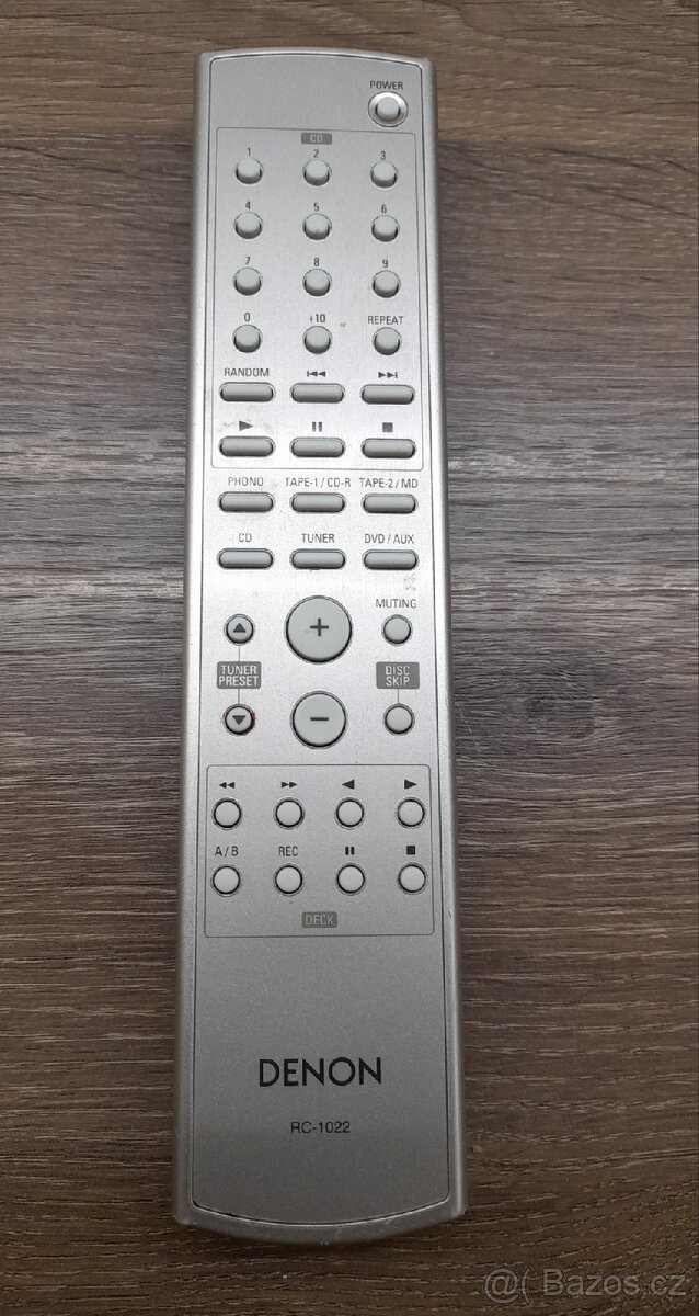 DÁLKOVÉ OVLÁDÁNÍ DENON RC 1022