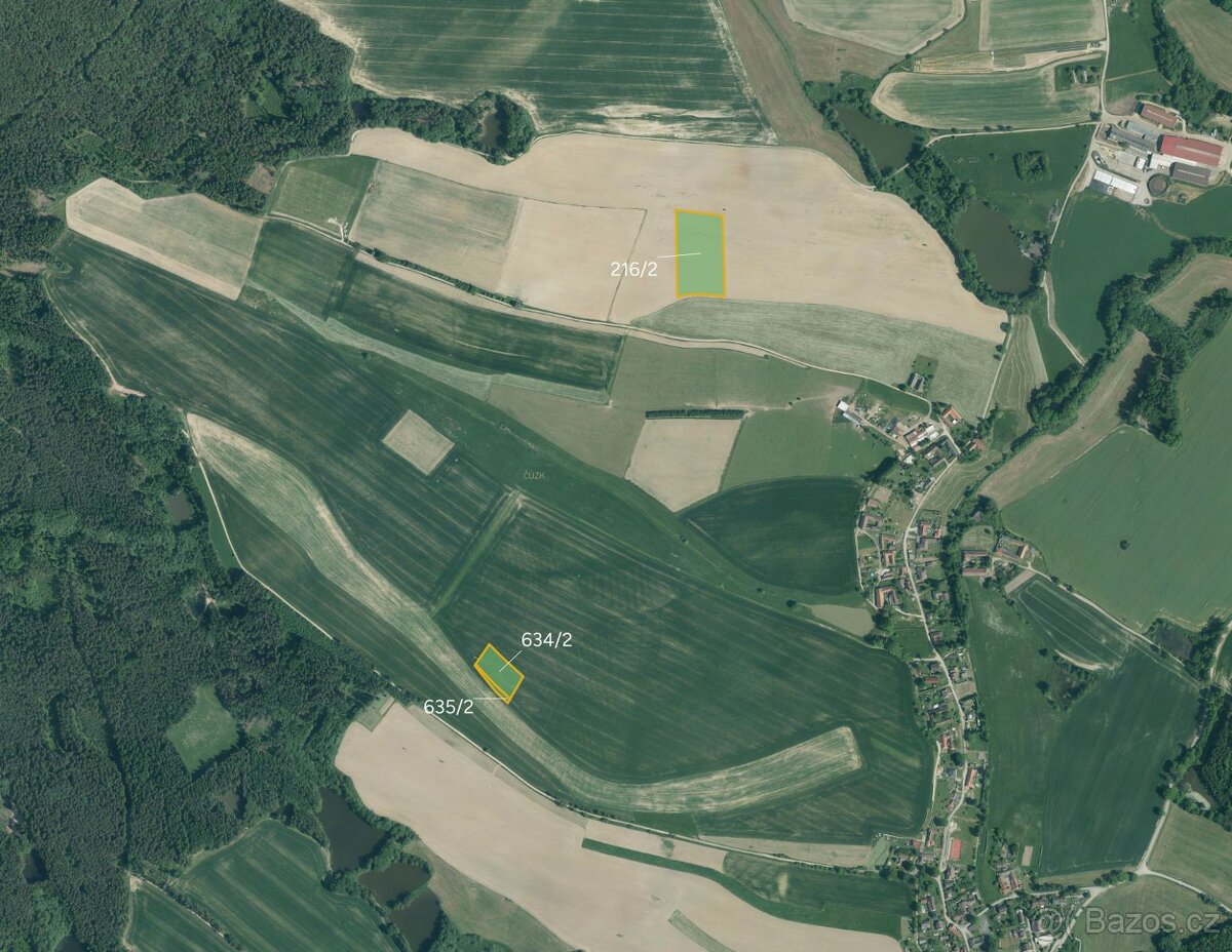 Zemědělská půda, prodej, Okrouhlá Radouň, Jindřichův Hradec