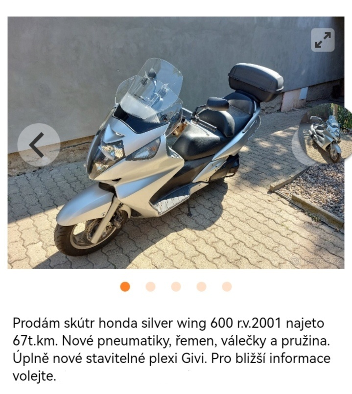 Honda silver wing 600