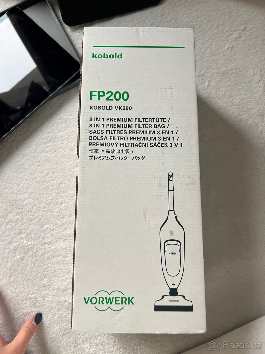 ORIGINÁLNÍ SÁČKY VORWERK KOBOLD VK200 FP200
