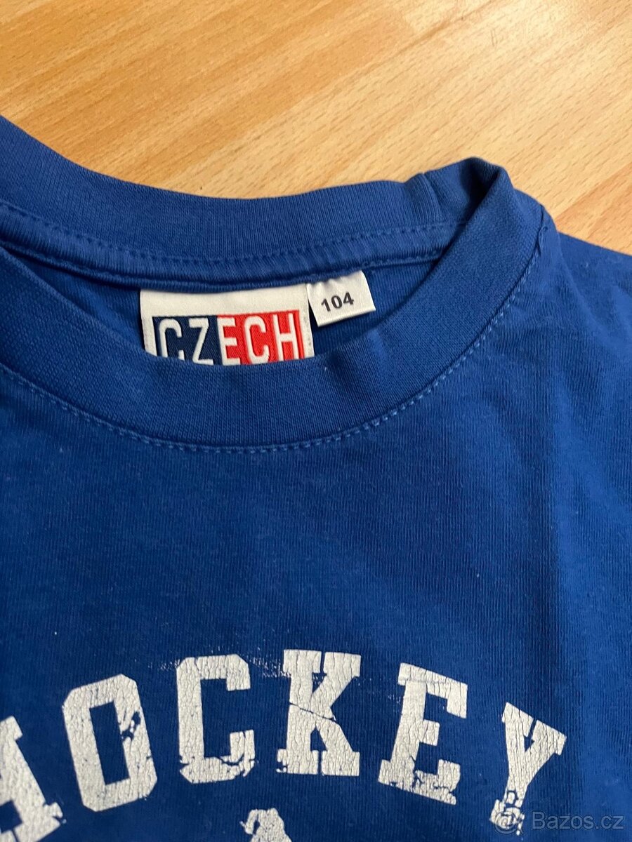Tričko Czech hockey. Velikost 104