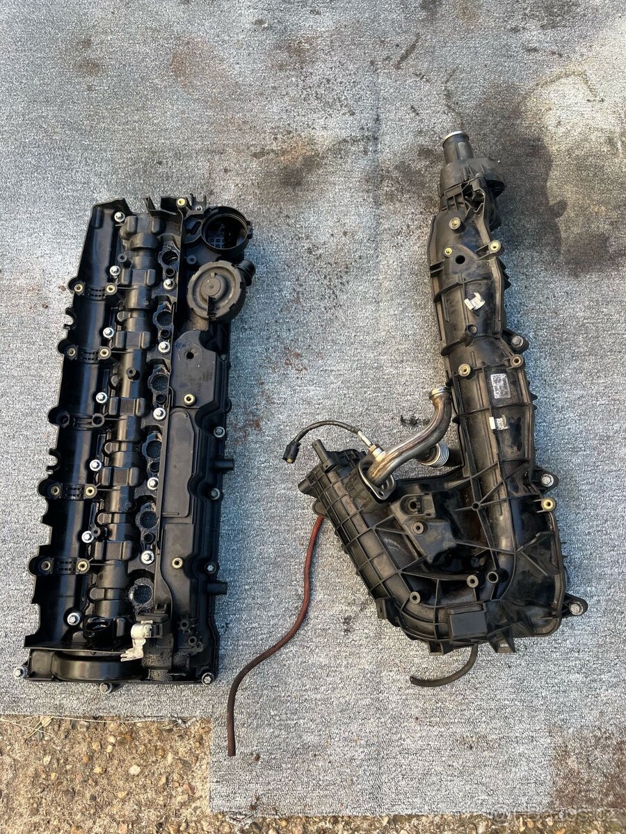 Bmw f10 / f11 525d 530d 180kw sací potrubí - ventilové víko