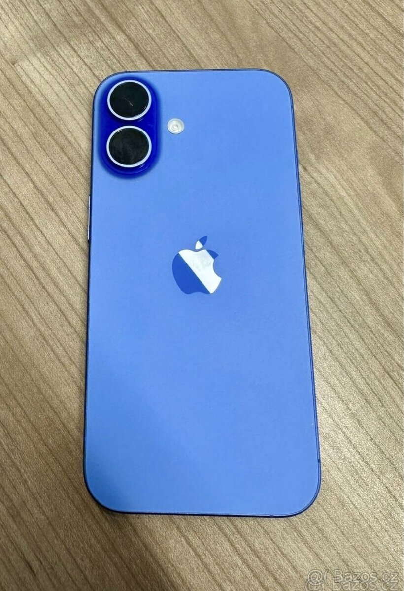 Apple iPhone 16 128gb modrá um (2r záruka)