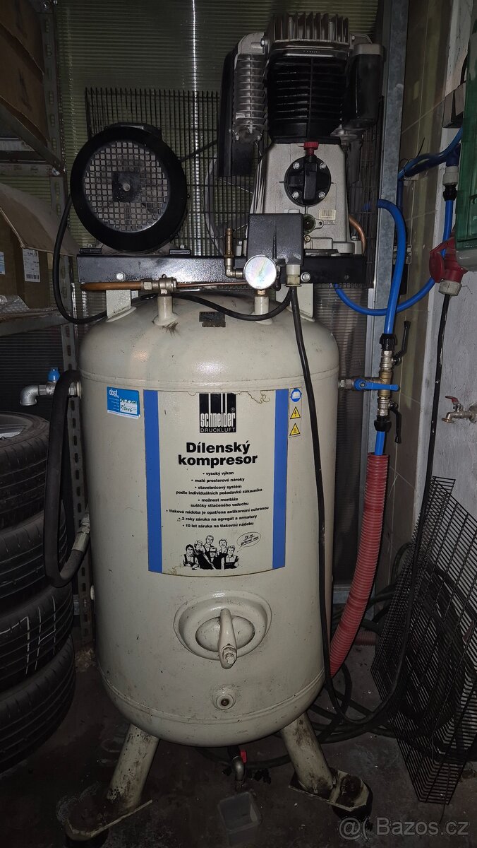 Pístový kompresor Schneider HW 650-270 ST