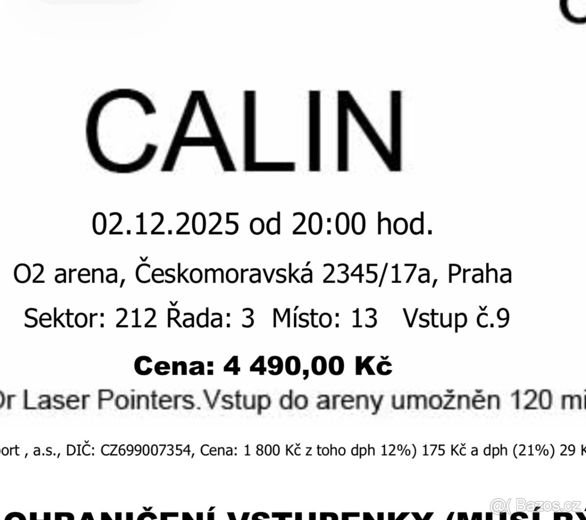 Calin VIP utery 2.12.