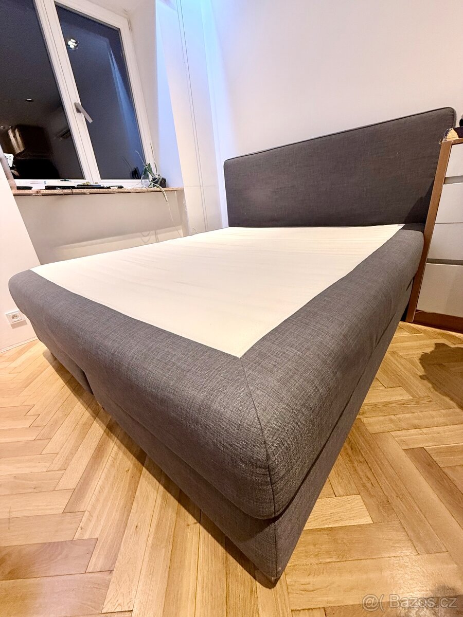 Ikea. Boxspringová postel 180x200