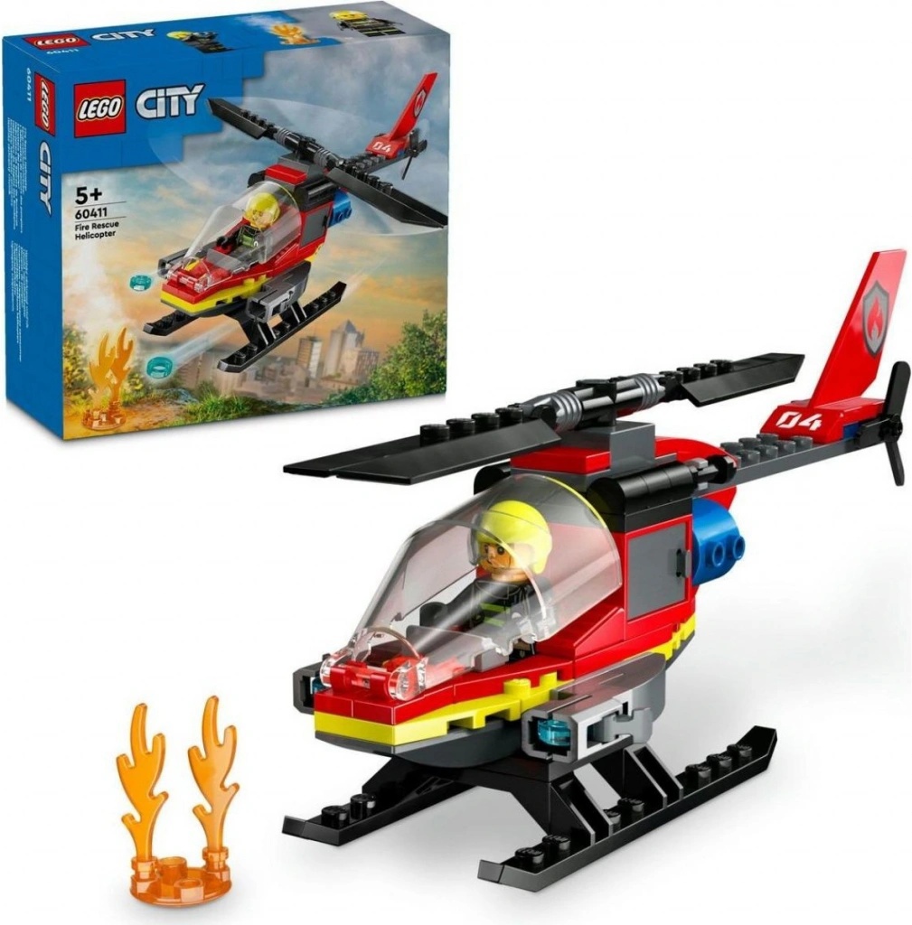LEGO 60411 Hasičský záchranný vrtulník