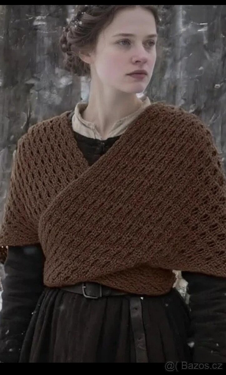 Pelerýna středověk kostým LARP