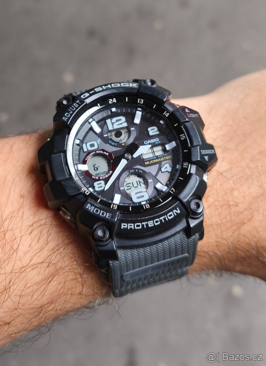 CASIO G-SHOCK MUDMASTER GWG 100-1A8