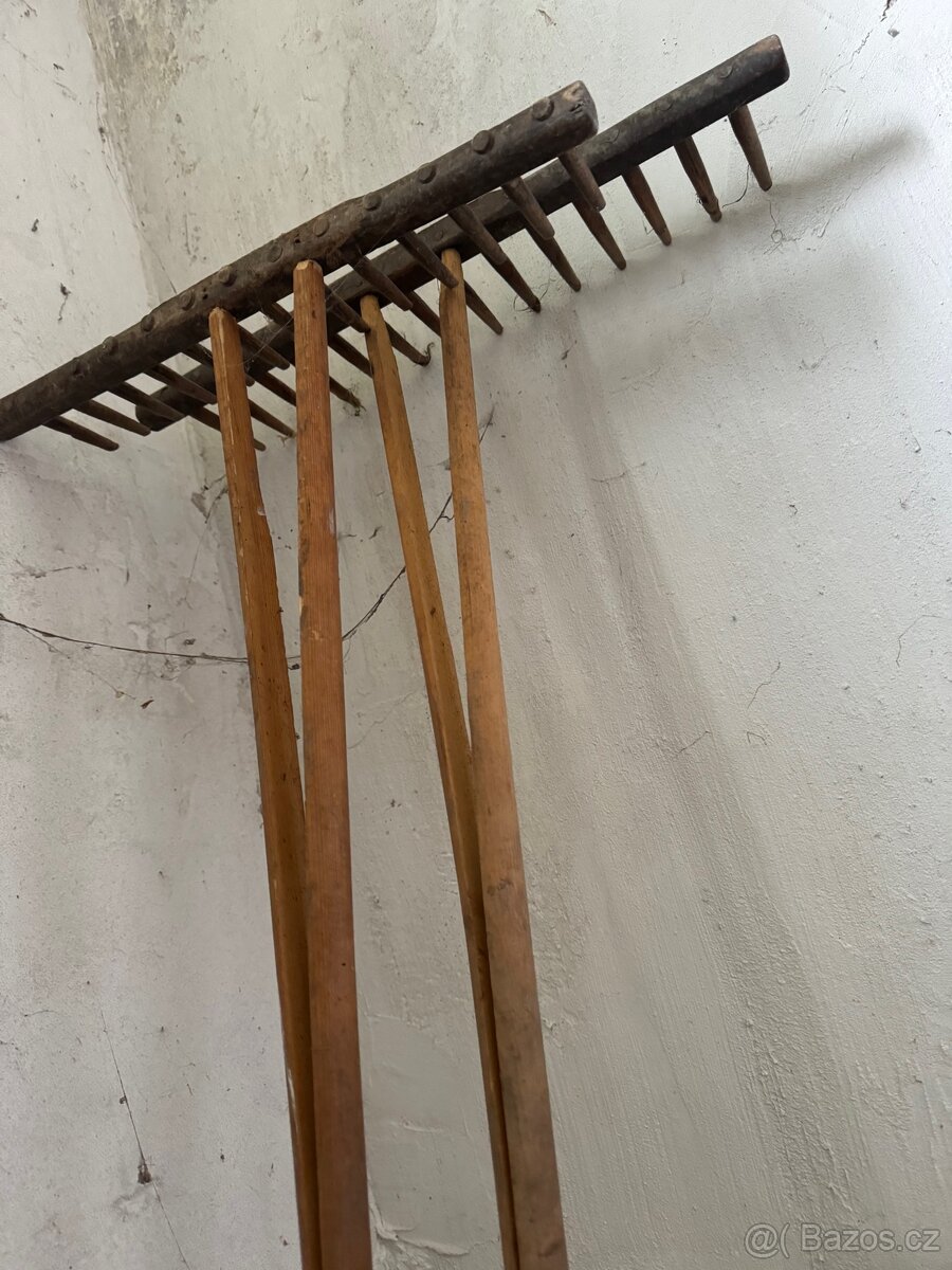 Retro hrábě 2x