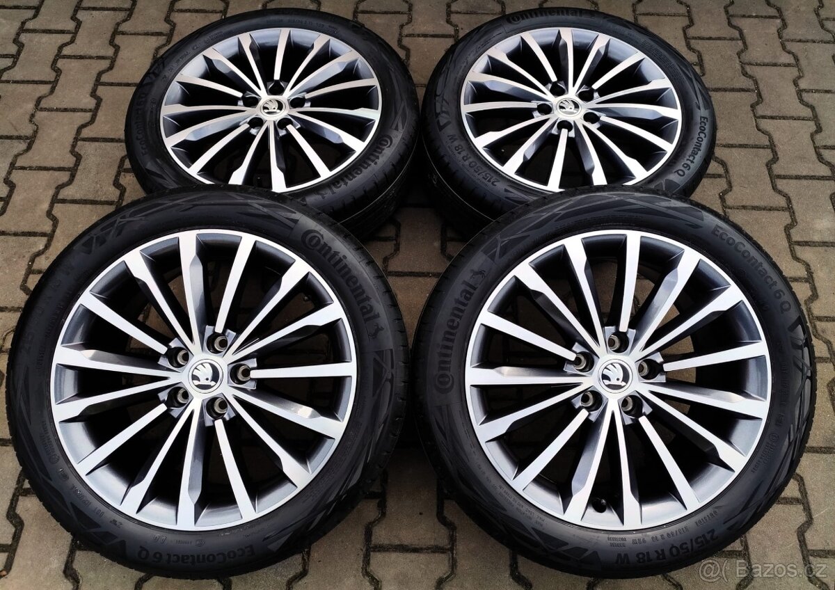 Disky originální Škoda Karoq 215/50 R18