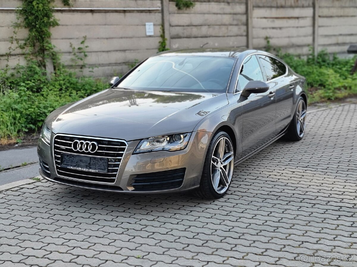 Prodám Audi A7, 2011 rok, 3l diesel (180 kw), skvělý stav.