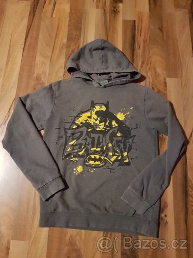 SUPER AKCE -BATMAN mikina vel.158-164