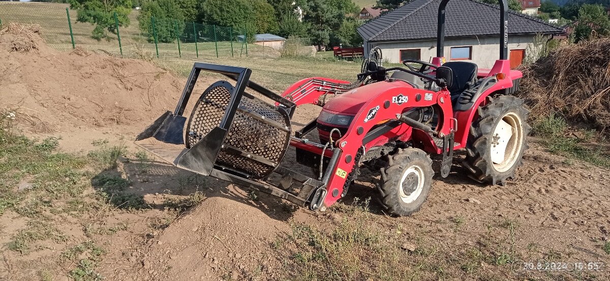Kátrovací,prosévací lžíce lopata na malotraktor